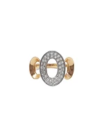 14K Rose Gold 0.31cttw Diamond Ring, Size 7
