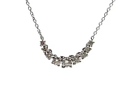 14K White Gold 0.50cttw Diamond Necklace