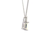 10K Gold Opal and Diamond Pendant