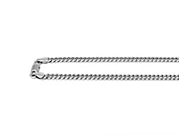 925 Sterling Silver 4.8mm Rhodium Plated Miami Cuban Chain - 22 Inches