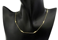 10K Yellow Gold 0.45cttw Diamond Necklace - 20"