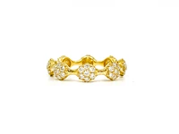 14K Gold 1.10cttw Diamond Eternity Ring