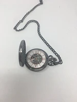 Gun Metal Rose Gold Pocket Watch