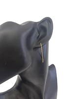 10K Yellow Gold 35mm Earrings