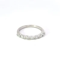 14K White Gold 0.40cttw Diamond Ring - size 6.5