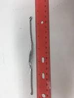 Kids Silver Cross ID Bracelet