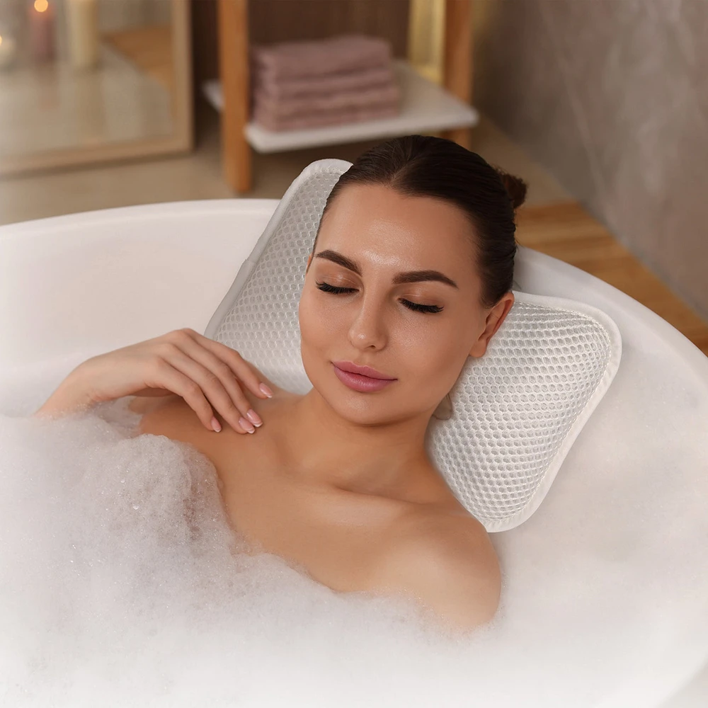 Mesh Bath Pillow