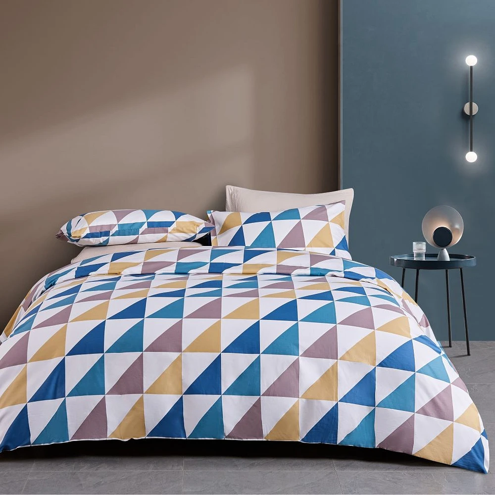 Aspen Blue Duvet Cover Set