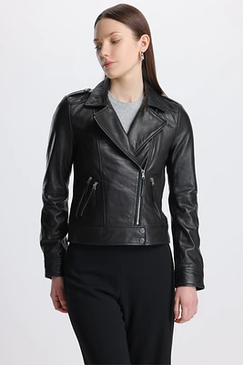LEXLEY Women Leather Jacket