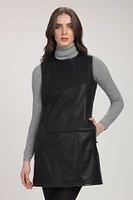 YORIE Leather Sweater