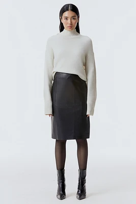 LORNA Leather Skirt