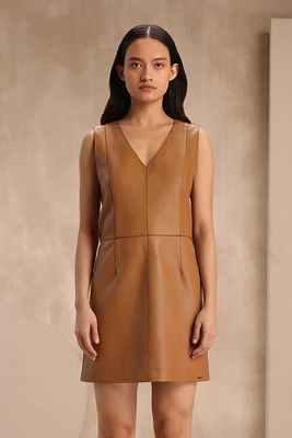 LAUREL Leather Dress