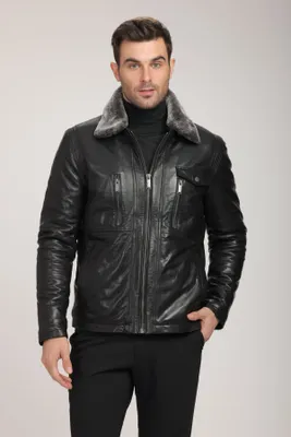 DENIS Leather Jacket