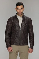 BRENNOX Real Leather Jacket