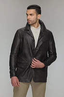 JOEN Real Leather Blazer