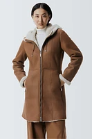 HINISHA Shearling Coat