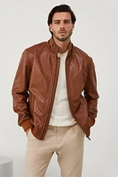 VANCE Men Leather Jacket