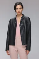 IONA Genuine Leather Blazer