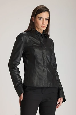 LINDY Women Leather Top