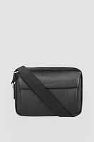 DARIUS Genuine Leather Messenger Bag