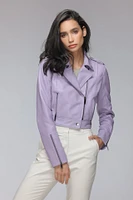 VARSHA Genuine Leather Motorcycle Jacket