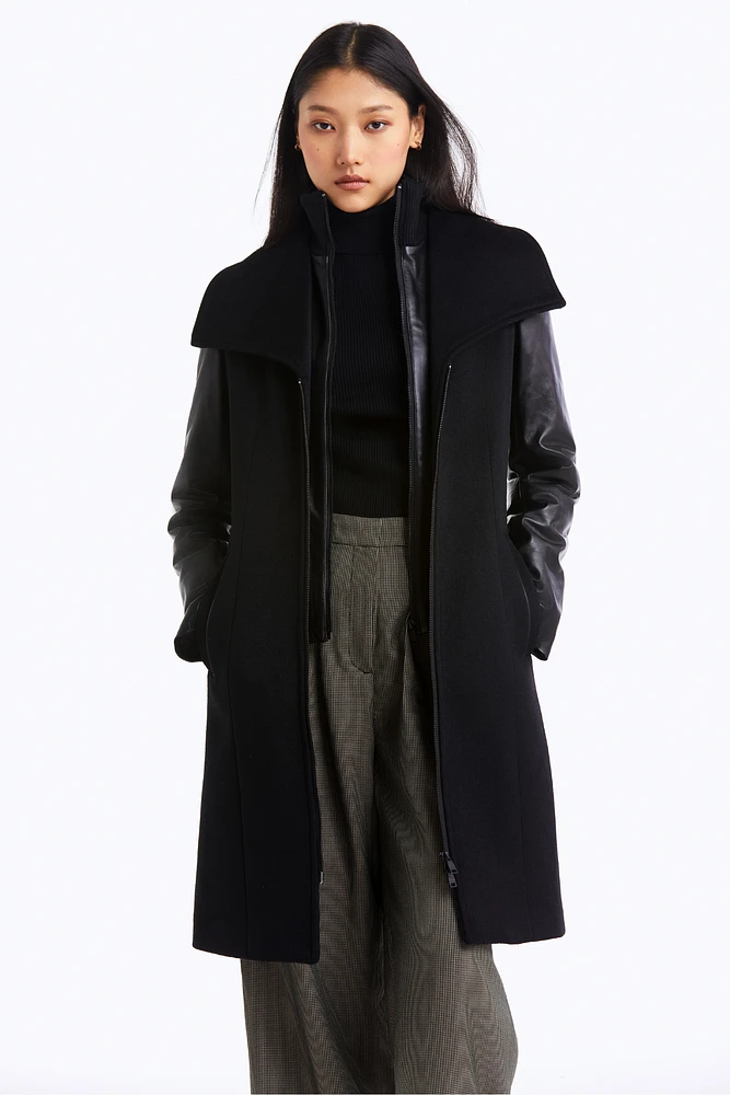 CLAUDINE Wool Coat