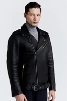 ELI Genuine Lamb Leather Biker Jacket