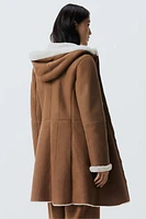 HINISHA Shearling Coat