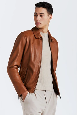 MILLER 2 Genuine Leather Bomber Jacket