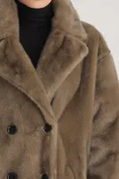 CHRISTY Long Fur Coat