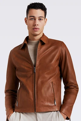 MILLER 2 Genuine Leather Bomber Jacket