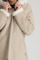 HINISHA Shearling Coat