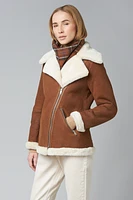 LIZZY Genuine Sheepskin Shearling Jacket