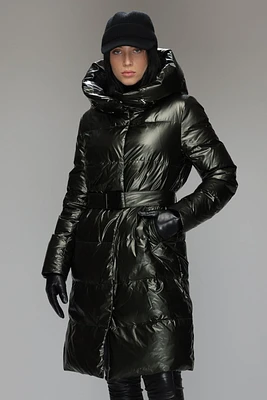 TAY Belted Puffer Coat
