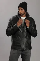 WENDELL Genuine Leather Jacket