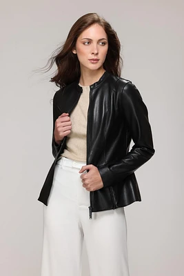 SARIE Genuine Leather Jacket