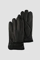SADIK Genuine Leather Wrist Strap Closure Glove