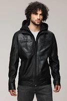 JAXON Genuine Leather Bomber Jacket