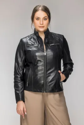 FLORIAN Genuine Leather Comfort Fit Jacket