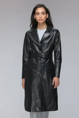 AMEI Genuine Leather Coat