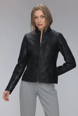 LOREY Genuine Leather Jacket