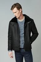 HARIS Genuine Sheepskin Shearling Jacket