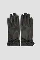 INDIRA Genuine Leather Wrist Length Glove