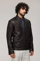 CASEY 2 Genuine Leather Bomber Jacket