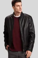 CASEY 2 Genuine Leather Bomber Jacket