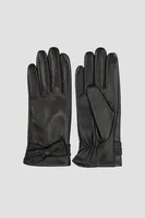 INDIRA Genuine Leather Wrist Length Glove