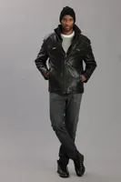 WENDELL Genuine Leather Jacket