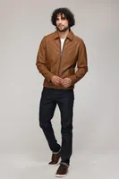 MILLER 2 Genuine Leather Bomber Jacket