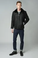 HARIS Genuine Sheepskin Shearling Jacket