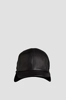 NOOR Genuine Leather Winter Cap